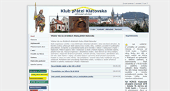 Desktop Screenshot of kpk.klatovynet.cz